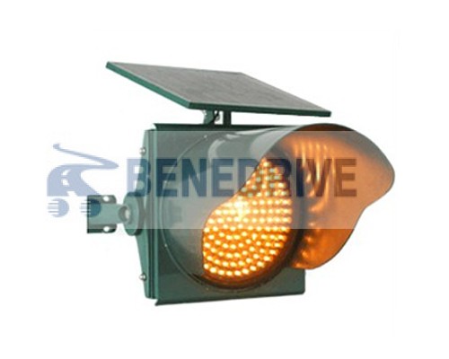 SOLAR TRAFFIC WARNING LAMP